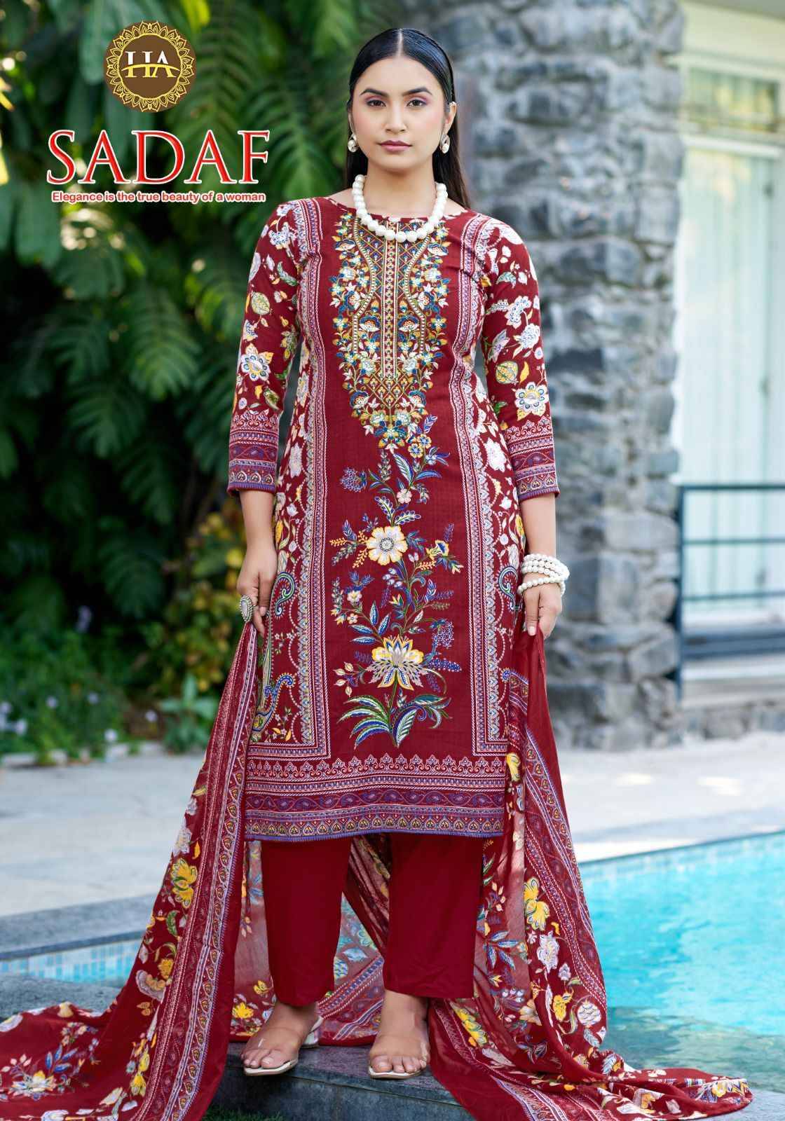 SADAF By Alok 01 To 06 Series Beautiful Festive Suits Stylish Colorful Fancy Casual Wear & Ethnic Wear Pure soft Cotton Dresses At Wholesale Price
